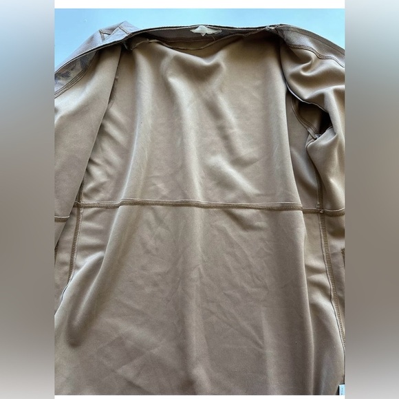 SOLITAIRE Anthropologie Vegan Suede Floral Dusty Rose Jacket Duster Size M - Picture 5 of 11